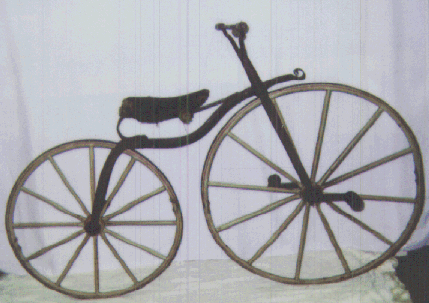  Fashioned Bikes on Bicycle From 1870 From Old Roads Com
