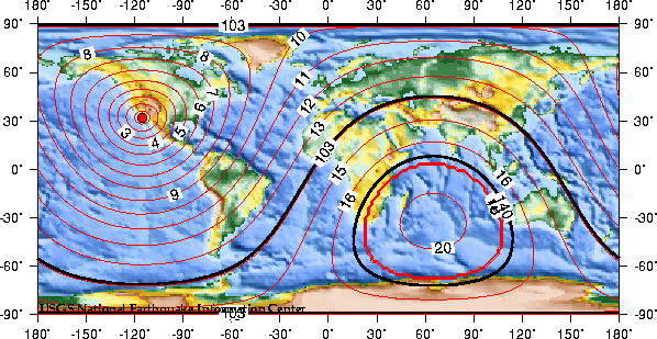 CA-QUAKE-BAJA-4-4-10 p wave of this quake