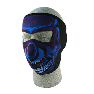 blue facemask