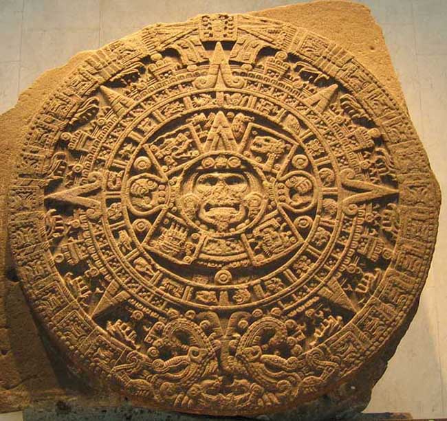 aztec calendar stone