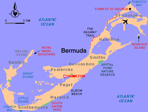 Where is Bermuda located?