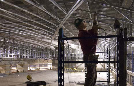 FARADAY CAGE FOR LARGE BUILDING