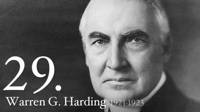 President Harding