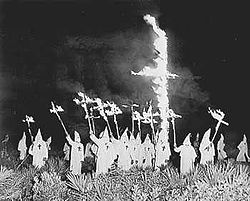 KLAN AND THE FIERY CROSS