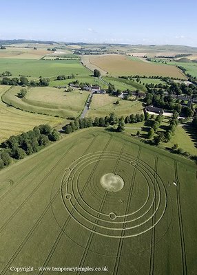 avebury  crop circle july 4, 2008