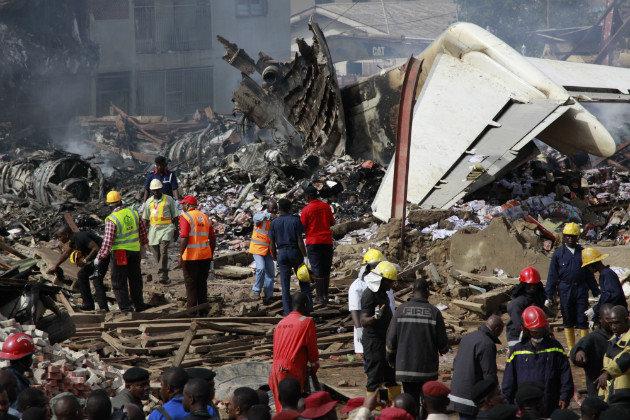 lagos nigeria plane crash