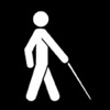 white cane