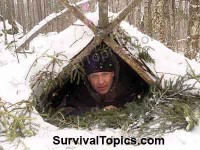 WINTER SURVIVAL SHELTER