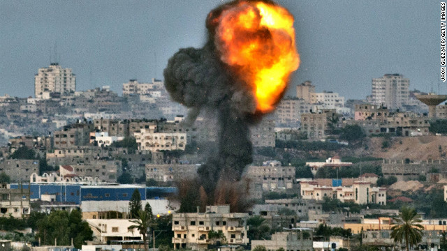 GAZA BOMBED