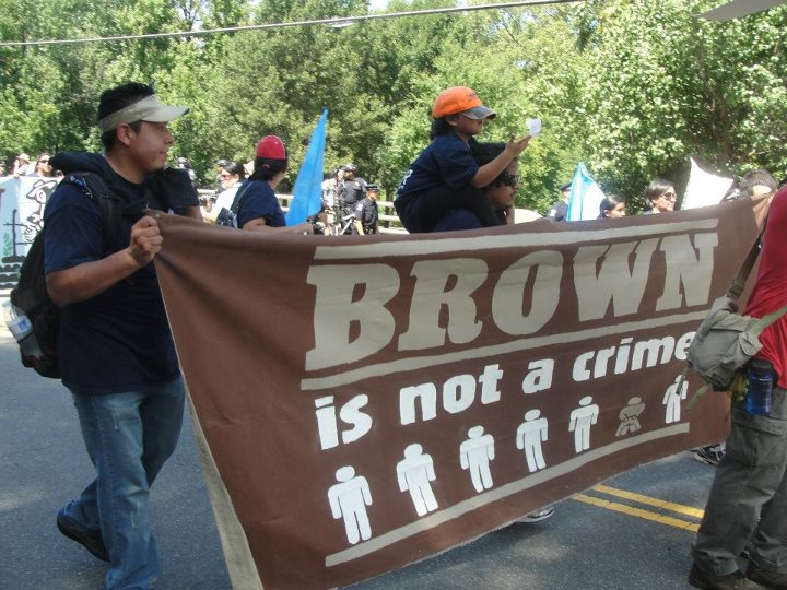Brown is not a crime