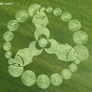 3 fish crop circle