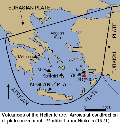 GREEK VOLCANOES