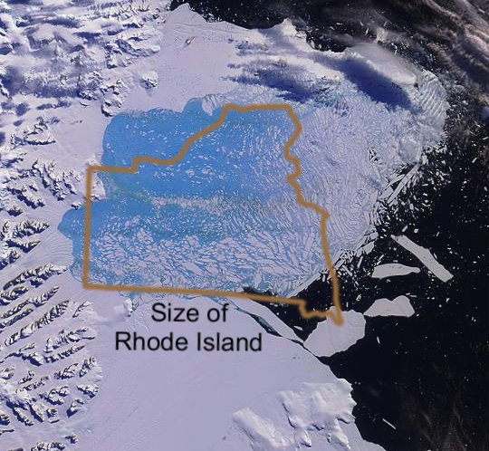 LARSEN ICE SHELF COLLAPSE