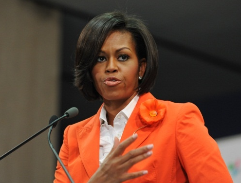 MICHELLE OBAMA'S CRIP HANDSIGN