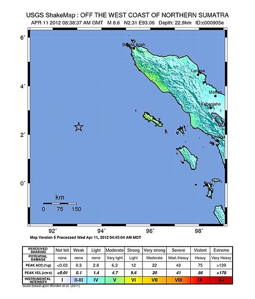 usgs  indian ocean quake