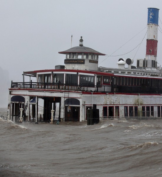 FLOODED FERRY 2012