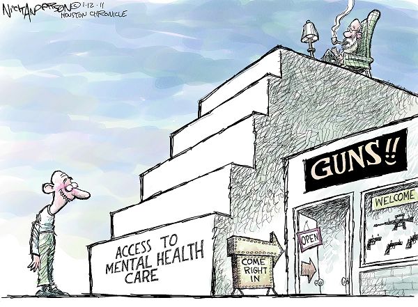 GUNS VS MENTAL LAWS