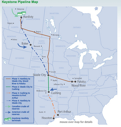 pipeline map