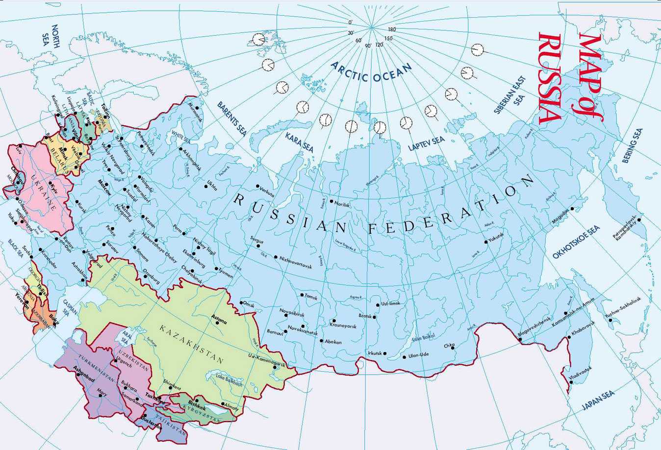 russia map