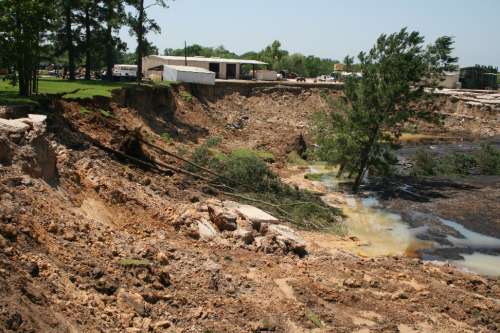 Texas sinkhole