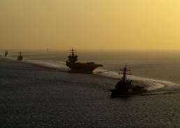 USS Porter underway with Enterprise Carrier Strike Group