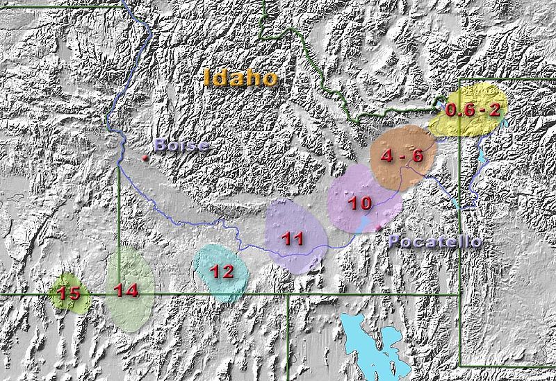 YELLOWSTONE HOTSPOTS