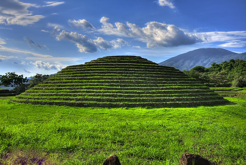 CIRCULAR PYRAMID MEXICO