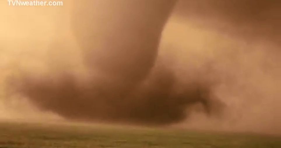 Wild: The tornado was ripping across the plains of Kansas