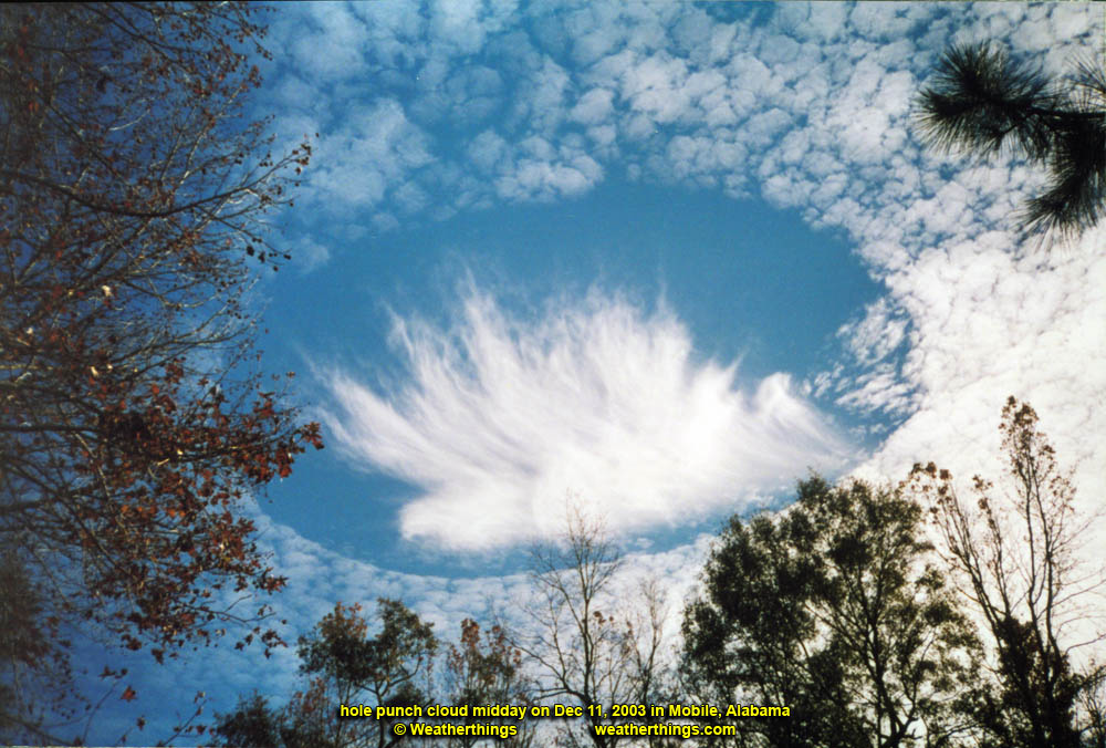 PUNCH HOLE CLOUD ALABAMA 2003