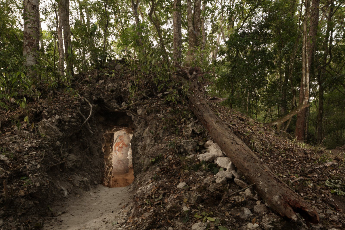 mayan tomb