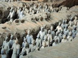 terracotta warriors in China