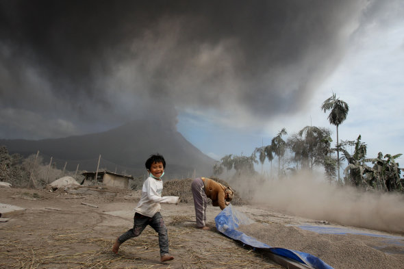 Indonesia Volcano Erupts