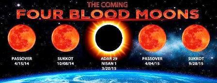 FOUR BLOOD MOONS