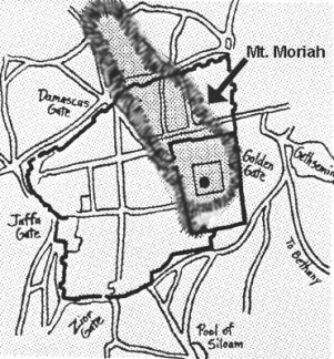 MAP OF MOUNT MORIAH