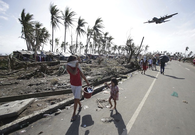 PHILLIPINE TYPHOON SURVIVORS