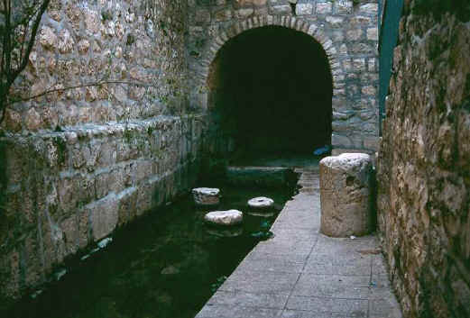 the end of Hezekiah's Tunnel in Jerusalem - used to be called the Pool of Siloam - qualifies as a Mikveh