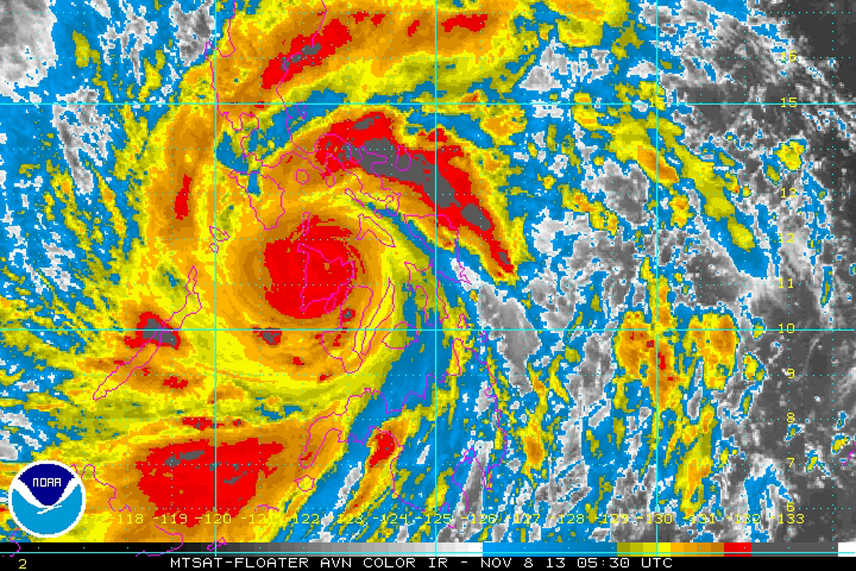 TYPHOON HAIYAN 2013