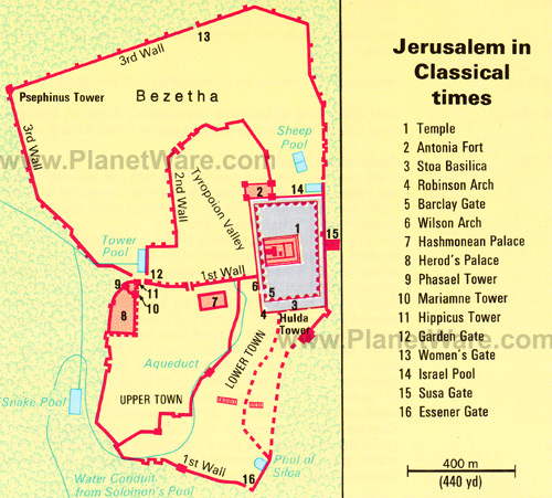 ancient jerusalem map
