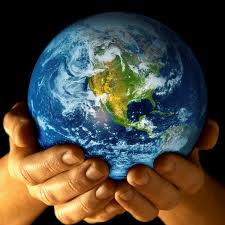 earth in hands