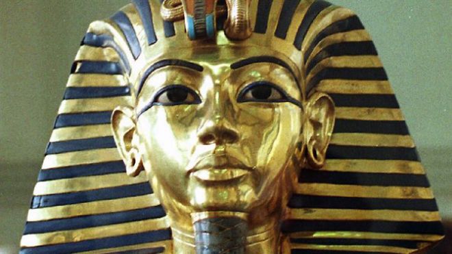 king tut death mask