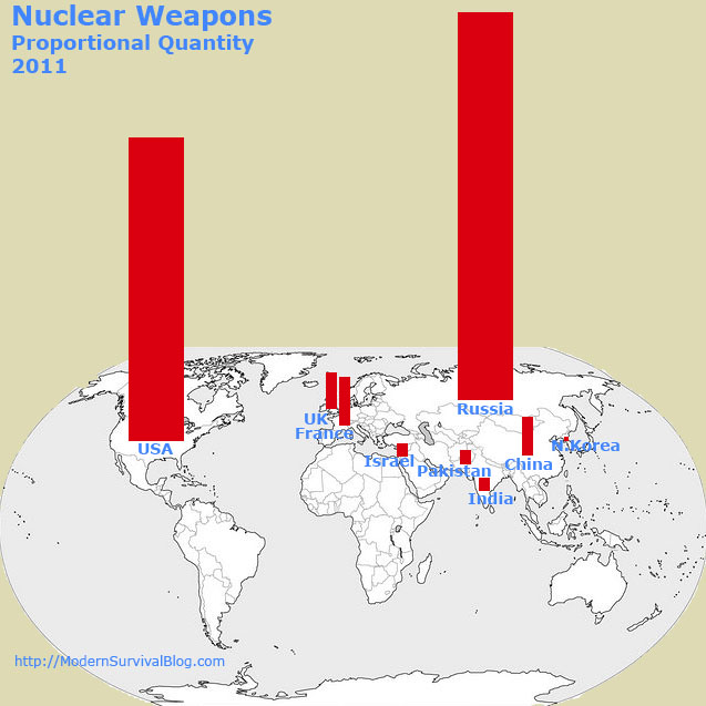 nuclear weapons map