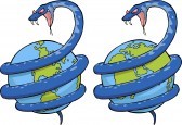 snakes around earth