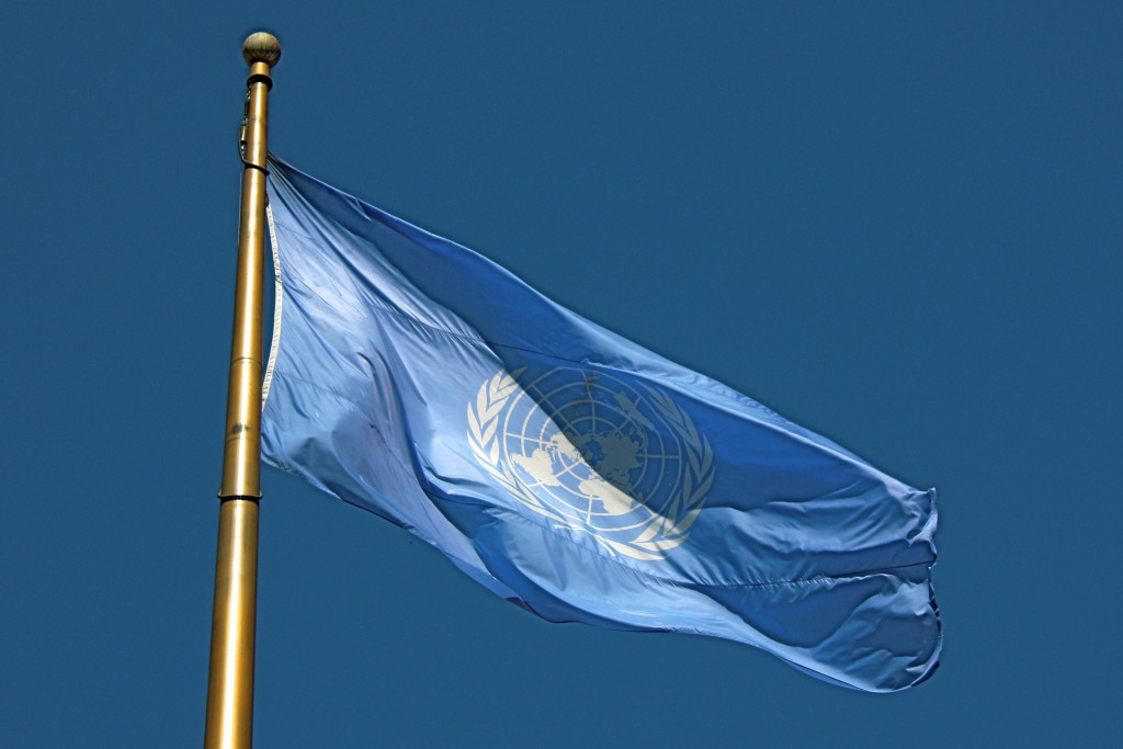 United Nations flag