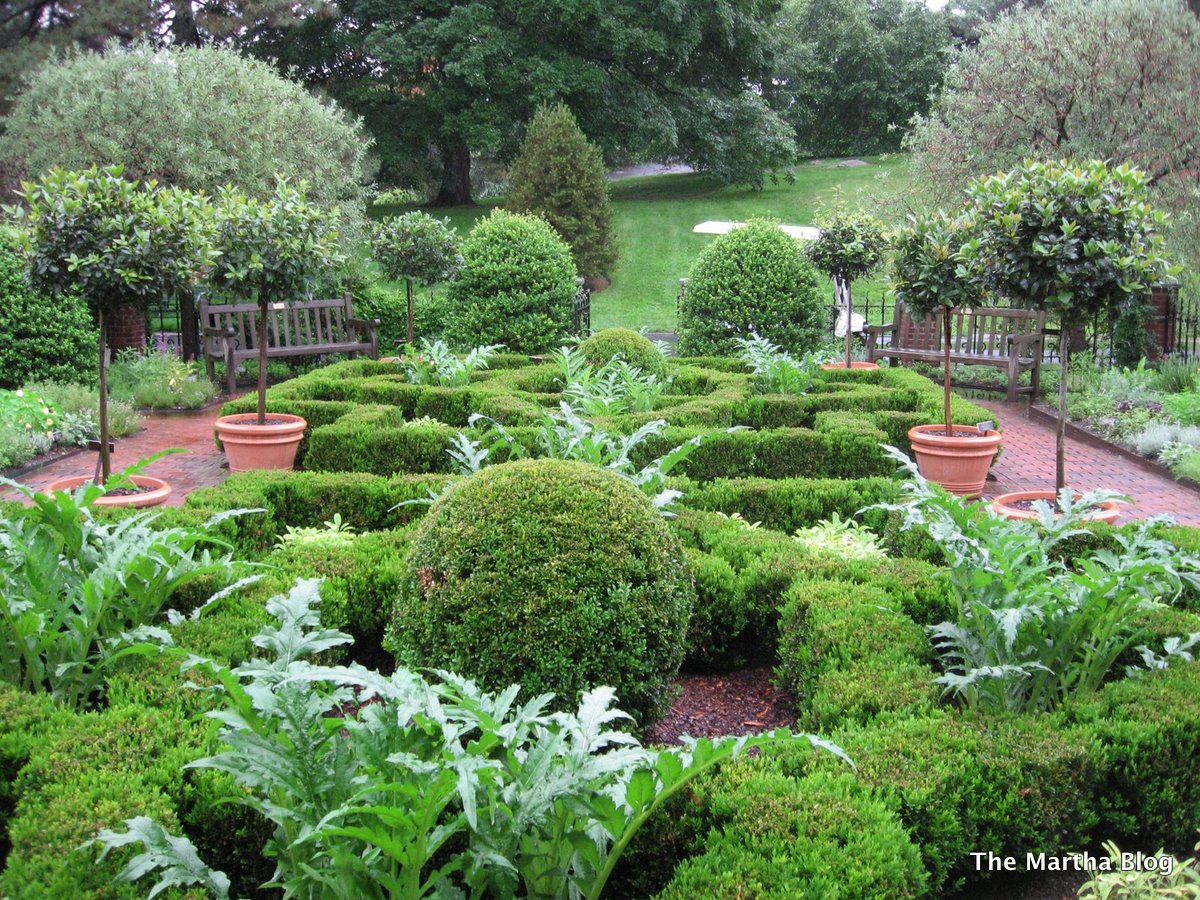 ENGLISH HERB GARDEN IN NYC