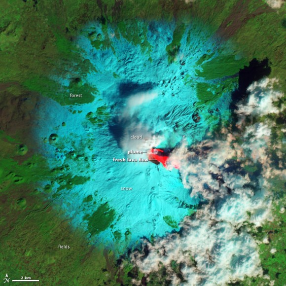 MT ETNA SPILLS 2013