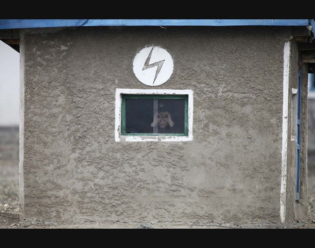 guard shack - north korea