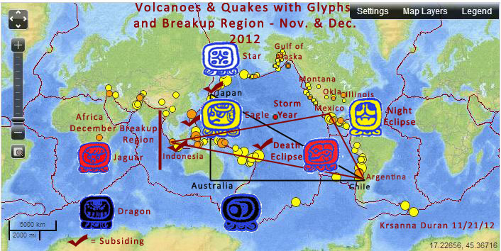 timestar map