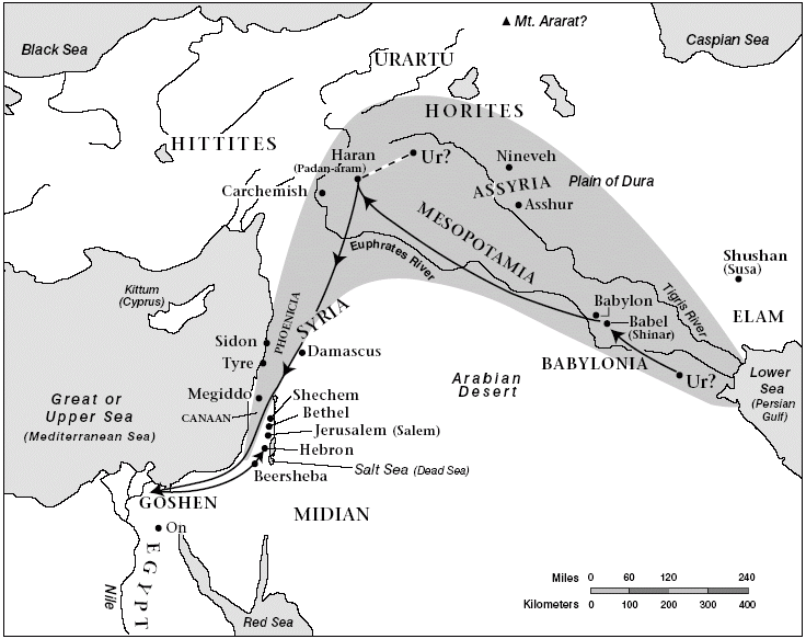 abramic covenant map