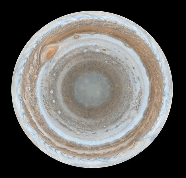 map of jupiter