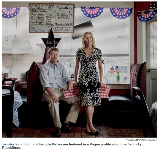 RAND PAUL AND WIFE KELLY